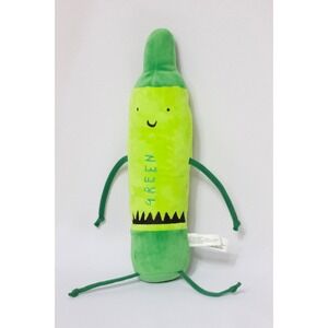 Green Crayon Plush Doll The Day the Crayons Quit MerryMakers 12"